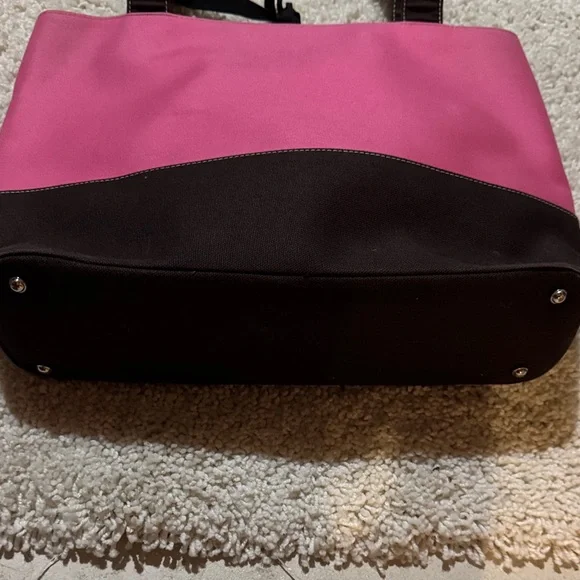 Kate Spade Pink and Brown Totes with Modern Design - Picture 3 of 10